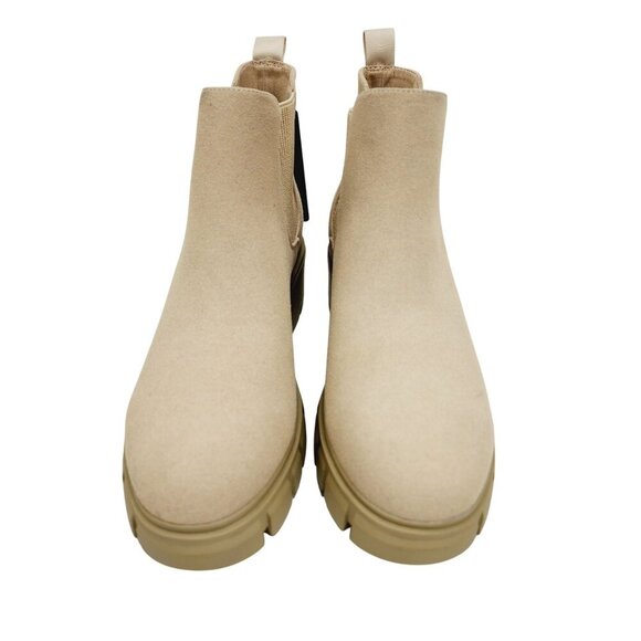 Tan Chunky Heel Chelsea Boots By Mataetti Size 9 For Women - Picture 14 of 15